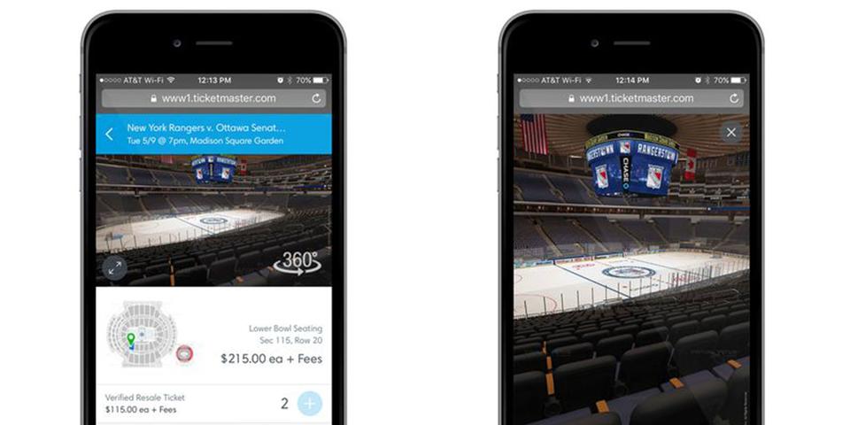 Ticketmaster Rolls Out New Feature To Show You The View From Your