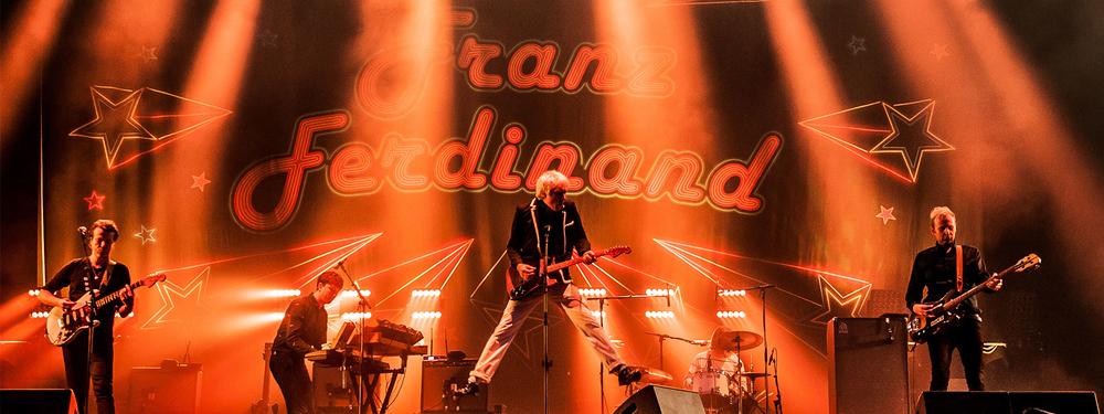 Franz Ferdinand at Rock en Seine 2017.