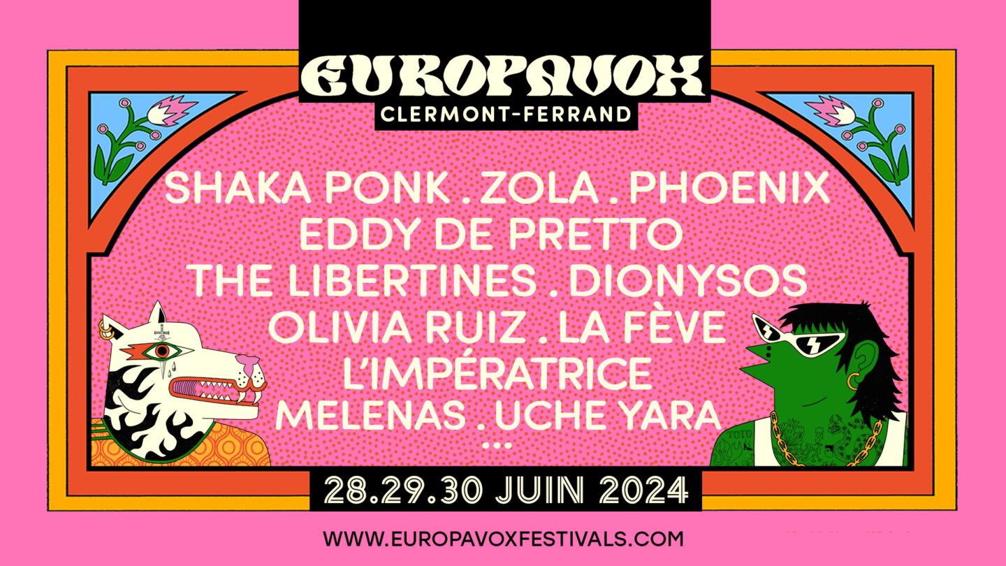 Festival Europavox Clermont 2024 Banner